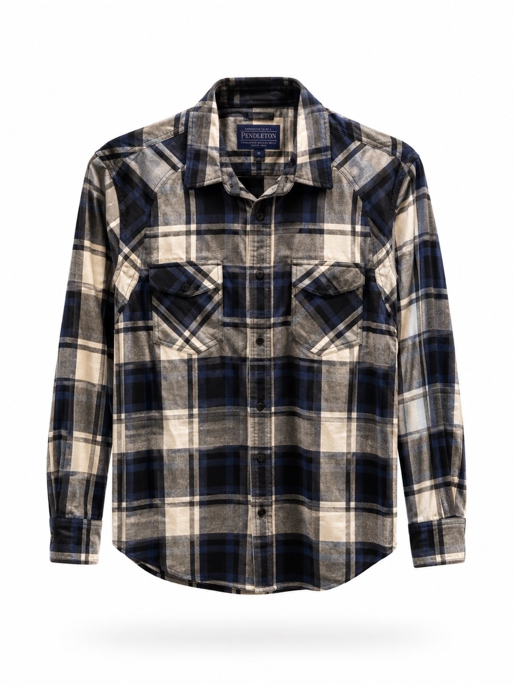American Rag Caribean Nights Plaid Button Down Shirt Men's Size M - NWT